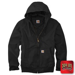 "BLANK" BLACK Carhartt® Washed Duck Active Jacket