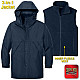 "BLANK" Port Authority® 3-in-1 Jacket (NAVY)