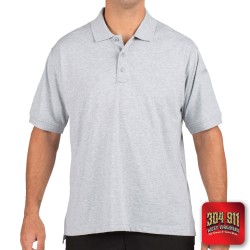 "BLANK" TACTICAL JERSEY SHORT SLEEVE POLO (HEATHER GRAY)