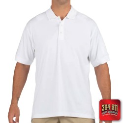 "BLANK" TACTICAL JERSEY SHORT SLEEVE POLO (WHITE)