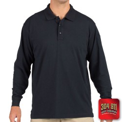 "BLANK" TACTICAL JERSEY LONG SLEEVE POLO (NAVY)