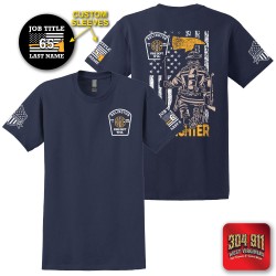 "BELINGTON VOL. FIRE DEPARTMENT - FIREFIGHTER" Gildan® - DryBlend® 50 Cotton/50 Poly T-Shirt