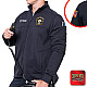 "BELINGTON VOL. FIRE DEPARTMENT" GAME - The Next-Gen Full-Zip Job Shirt (NAVY)