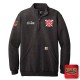 "JUNIOR VOLUNTEER FIRE DEPARTMENT" CARBON HEATHER Carhartt® Midweight 1/4-Zip Mock Neck Sweatshirt