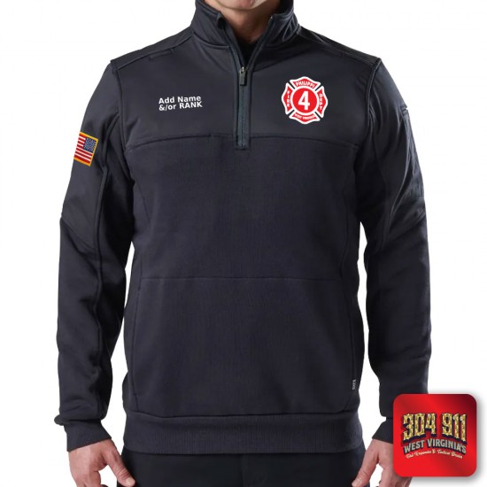 "PHILIPPI VOLUNTEER FIRE DEPARTMENT" (NAVY) WATER-REPELLENT JOB SHIRT 2.0