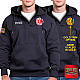 "PHILIPPI VOLUNTEER FIRE DEPARTMENT" - The Hooded Work Shirt (NAVY)