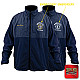 "DANVILLE VOL FIRE DEPARTMENT" GAME - HIGH VIZ RESCUE JACKET PARKA (NAVY)