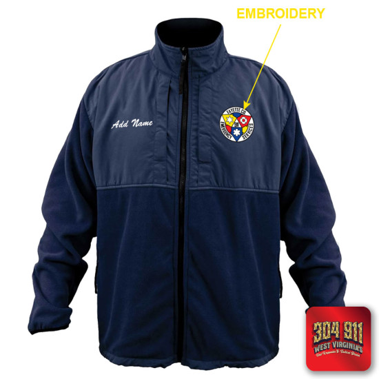 "FAYETTE COUNTY EMERGENCY SERVICES" GAME - HIGH VIZ RESCUE JACKET PARKA (NAVY)