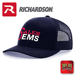 "SALEM EMS" NAVY RICHARDSON 112 | TRUCKER HAT