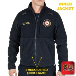"PRICETOWN VOLUNTEER FIRE DEPARTMENT" 3-IN-1 PARKA 2.0 5.11 Tactical (DARK NAVY)