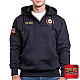 "PRICETOWN VOLUNTEER FIRE DEPARTMENT" - The Hooded Work Shirt (NAVY)
