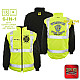 "WESTON FIRE DEPARTMENT" GAME - The 6 in 1 Jacket (NEON LIME)