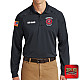 "WESTON FIRE DEPARTMENT" (CHARCOAL) (EMBROIDERY) CornerStone® - Select Long Sleeve Snag-Proof Tactical Polo