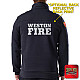 "WESTON FIRE DEPARTMENT" GAME - The Next-Gen Full-Zip Job Shirt (NAVY)