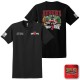 "ATHENS FIRE DEPARTMENT - ENGINE-7" CHARCOAL SCREEN PRINTED WORK T-SHIRT
