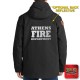 "ATHENS FIRE DEPARTMENT" (BLACK) Carhartt® Super Dux™ Insulated Hooded Coat