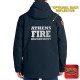"ATHENS FIRE DEPARTMENT" (NAVY) Carhartt® Super Dux™ Insulated Hooded Coat
