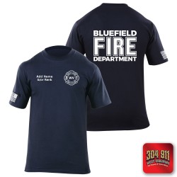 "BLUEFIELD WV FIRE DEPARTMENT" 5.11 STATION WEAR SHORT SLEEVE T-SHIRT