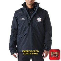 "BLUEFIELD WV RESCUE SQUAD" 3-IN-1 PARKA 2.0 5.11 Tactical (DARK NAVY)