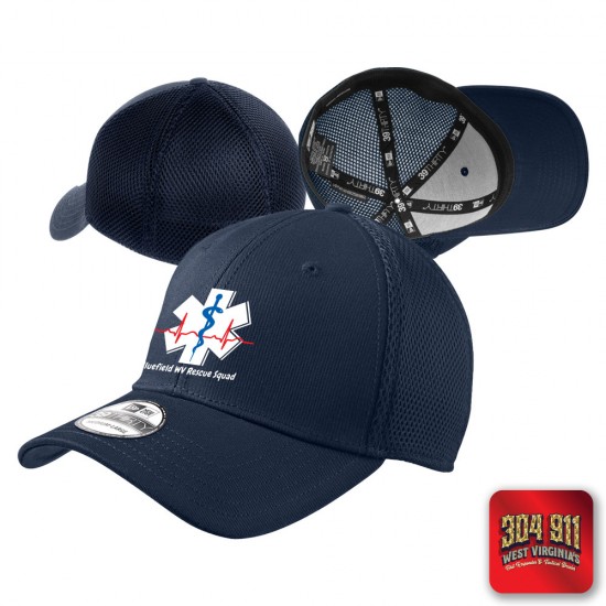 "BLUEFIELD WV RESCUE SQUAD" New Era® - Stretch Mesh Cap