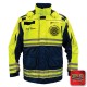 "LINDSIDE VOL FIRE DEPARTMENT" GAME - HIGH VIZ RESCUE JACKET PARKA (NAVY)