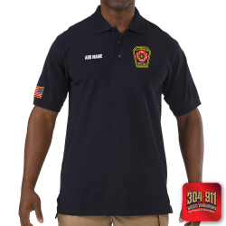 "WILDERNESS FIRE DEPARTMENT" (EMBROIDERY) PROFESSIONAL SHORT SLEEVE POLO