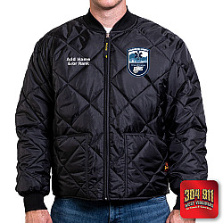 "POCAHONTAS COUNTY EMS" GAME - The Bravest Jacket (NAVY)