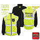 "POCAHONTAS COUNTY EMS" GAME - The 6 in 1 Jacket (NEON LIME)
