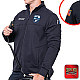 "POCAHONTAS COUNTY EMS" GAME - The Next-Gen Full-Zip Job Shirt (NAVY)