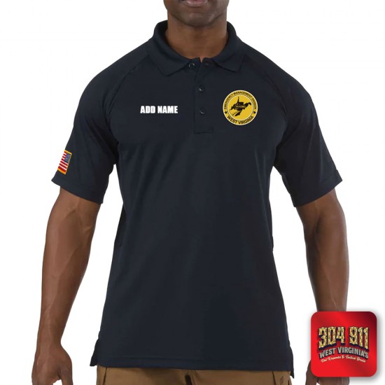 "WV EMERGENCY MANAGEMENT DIVISION" (EMBROIDERY) PERFORMANCE SHORT SLEEVE POLO TECH