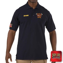 "BEAVER FIRE DEPARTMENT" (EMBROIDERY) PROFESSIONAL SHORT SLEEVE POLO