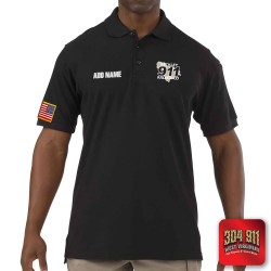 "BECKLEY-RALEIGH COUNTY EMERGENCY SERVICES" (EMBROIDERY) PROFESSIONAL SHORT SLEEVE POLO (BLACK)