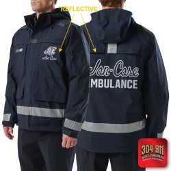 "JAN-CARE AMBULANCE" (REFLECTIVE PRINT) RESPONDER PARKA 2.0 5.11 Tactical (DARK NAVY)