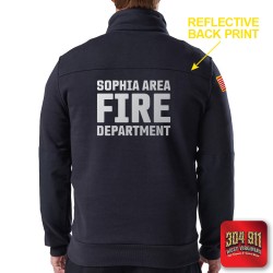 "SOPHIA AREA FIRE DEPARTMENT" 5.11 JOB SHIRT 1/4 ZIP 2.0 (NAVY)