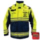 "PICKENS VOLUTEER FIRE DEPARTMENT" GAME - HIGH VIZ RESCUE JACKET PARKA (NAVY)