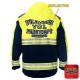 "PICKENS VOLUTEER FIRE DEPARTMENT" GAME - HIGH VIZ RESCUE JACKET PARKA (NAVY)