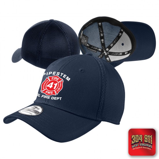 "PIPESTEM VOL FIRE DEPARTMENT" New Era® - Stretch Mesh Cap