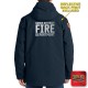 "BANKS DISTRICT VOLUNTEER FIRE DEPARTMENT" (NAVY) Carhartt® Super Dux™ Insulated Hooded Coat