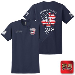 "UPSHUR COUNTY EMS" GILDAN ULTRA COTTON T-SHIRT