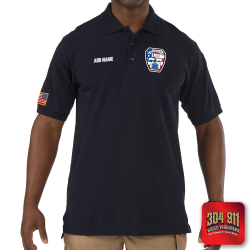 "UPSHUR COUNTY EMS" (EMBROIDERY) PROFESSIONAL SHORT SLEEVE POLO