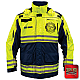 "WARREN DISTRICT FIRE DEPT" GAME - HIGH VIZ RESCUE JACKET PARKA (NAVY)