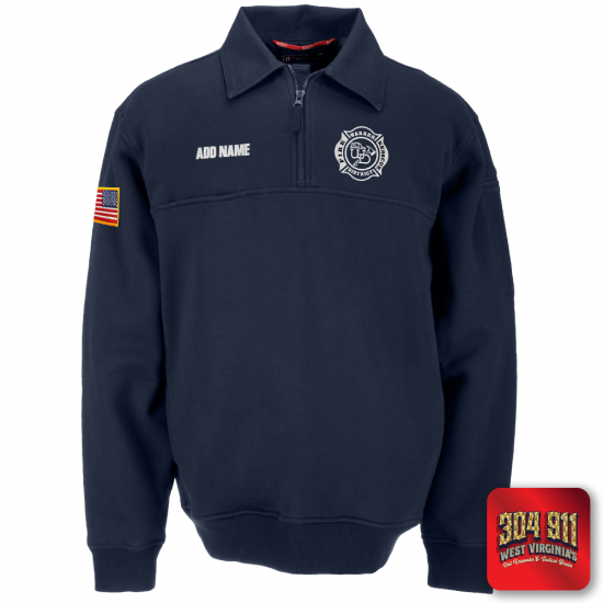 "Warren District Fire Dept" 5.11 JOB SHIRT 2.0 WITH CANVAS DETAILS