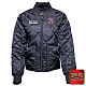 "BRENTON VOLUNTEER FIRE DEPARTMENT" GAME - The Ladies Fit Bravest Diamond Quilt Jacket (NAVY)
