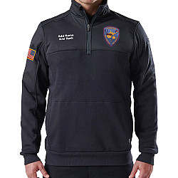 "BRENTON VOLUNTEER FIRE DEPARTMENT" (NAVY) WATER-REPELLENT JOB SHIRT 2.0