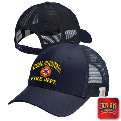 "COAL MOUNTAIN VOLUNTEER FIRE DEPARTMENT" Carhartt ® Rugged Professional ™ Series Cap (NAVY)