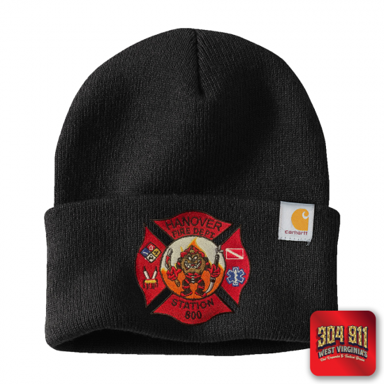 "HANOVER VOL FIRE DEPT" Carhartt® Watch Cap 2.0 (BLACK)