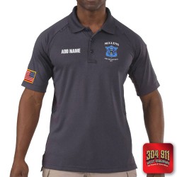 "MULLENS FIRE DEPARTMENT" (EMBROIDERY) PERFORMANCE SHORT SLEEVE POLO TECH