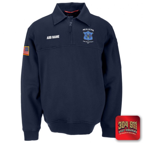 "MULLENS FIRE DEPARTMENT" 5.11 JOB SHIRT 2.0 WITH CANVAS DETAILS
