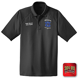 "MULLENS FIRE DEPARTMENT" (CHARCOAL) (EMBROIDERY) CornerStone® - Select Snag-Proof Tactical Polo