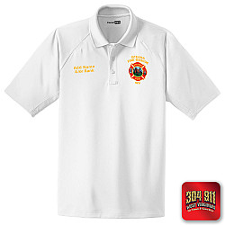 "OCEANA FIRE RESCUE" (EMBROIDERY) CornerStone® - Select Snag-Proof Tactical Polo (WHITE)
